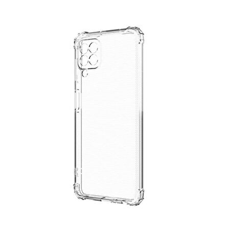 Galaxy M33 Uyumlu Zore Kamera Korumalı Nitro Anti Shock Silikon-Renksiz