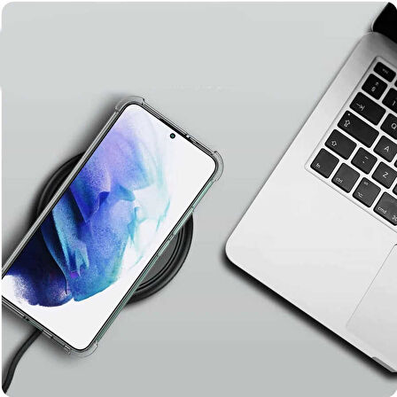 Galaxy S22 Plus Uyumlu Zore Kamera Korumalı Nitro Anti Shock Silikon-Renksiz
