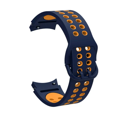 Galaxy Watch 4 Classic 42mm KRD-02 Uyumlu Zore Kordon-Yeşil-Beyaz