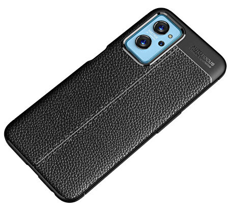 Oppo A96 4G Kılıf Zore Niss Silikon Kapak-Lacivert