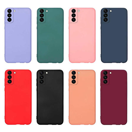 Galaxy S22 Plus Uyumlu Zore Mara Lansman Kapak-Koyu Mor
