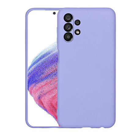 Galaxy A53 5G Uyumlu Zore Mara Lansman Kapak-Lila