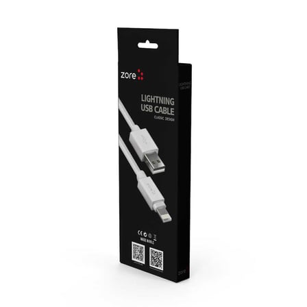 Beyaz Z-38 Lightning Kablo-Zore