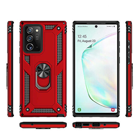 Galaxy Note 20 Ultra Uyumlu Zore Vega Kılıf-Mavi