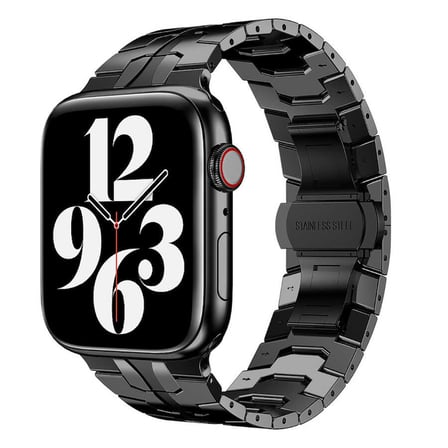 ​​​Watch 44mm Uyumlu KRD-63 Metal Zore Kordon-Siyah