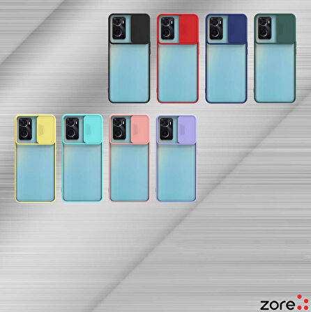 Oppo A36 Kılıf Zore LZYLi Kapak-Koyu Yeşil