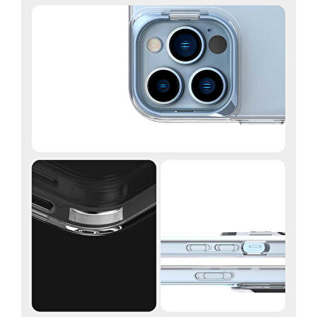 iPhone 13 Pro Uyumlu Zore Skuba Kapak-Siyah