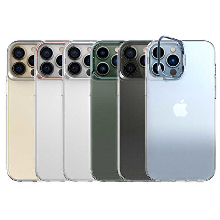 iPhone 13 Pro Max Uyumlu Zore Skuba Kılıf-Gold