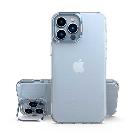 iPhone 13 Pro Max Uyumlu Zore Skuba Kılıf-Mavi