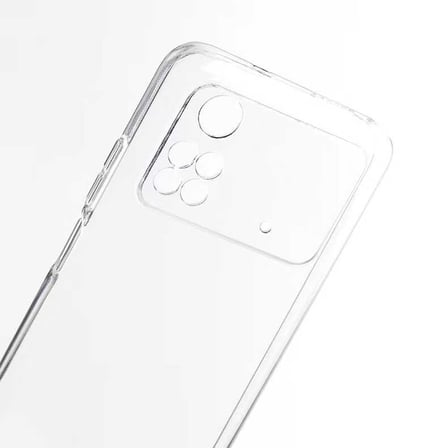 Xiaomi Poco M4 Pro 4G Kılıf Kamera Korumalı Şeffaf Kalın Üstün Koruma Silikon Novatech