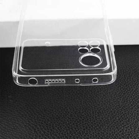 Xiaomi Poco M4 Pro 4G Kılıf Kamera Korumalı Şeffaf Kalın Üstün Koruma Silikon Novatech