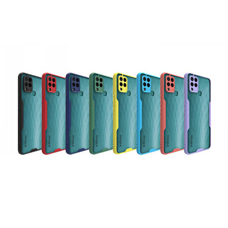 İnfinix Hot 10T Kılıf Zore Parfe Kapak-Pembe