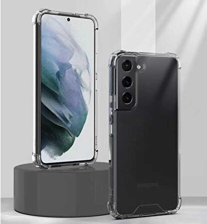 Galaxy S22 Plus Uyumlu Zore Nitro Anti Shock Silikon-Renksiz