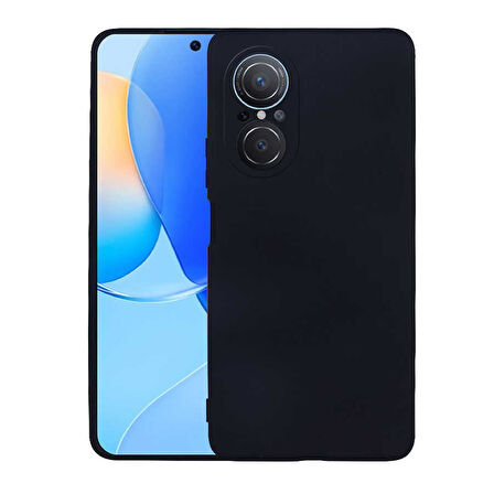 Huawei Nova 9 SE Kılıf Zore Premier Silikon Kapak-Siyah