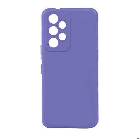 Galaxy A33 5G Uyumlu Zore Biye Silikon-Lila