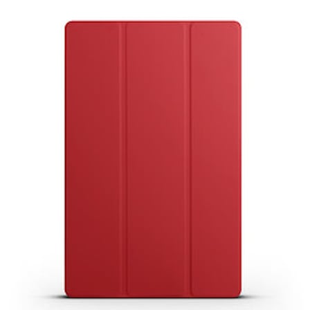 Lexroo Galaxy Tab S8 Ultra SM-X900 Smart Cover Standlı 1-1 Kılıf - Kırmızı