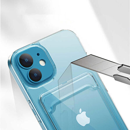 iPhone 11 Uyumlu Zore Ensa Kapak-Renksiz