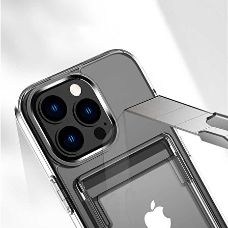 iPhone 13 Pro Uyumlu Zore Ensa Kapak-Renksiz