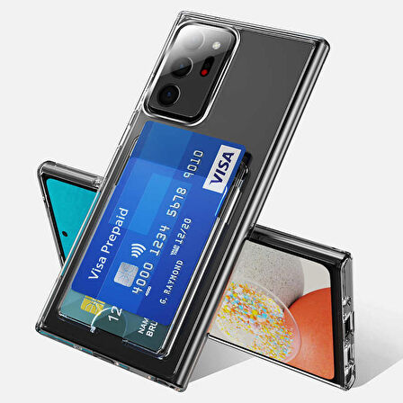 Galaxy Note 20 Ultra Uyumlu Zore Ensa Kapak-Renksiz