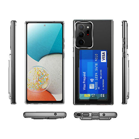 Galaxy Note 20 Ultra Uyumlu Zore Ensa Kapak-Renksiz