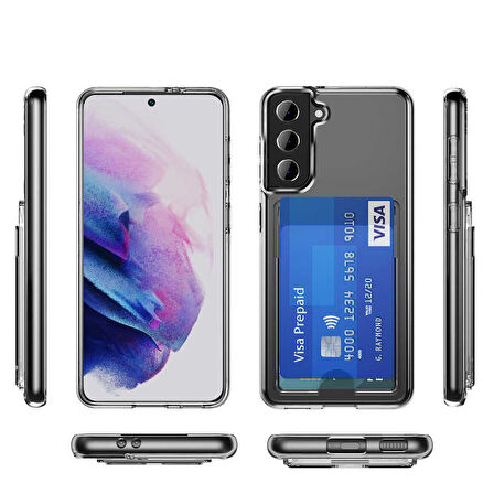 Galaxy S21 Uyumlu Zore NSM-a Kılıf-Renksiz