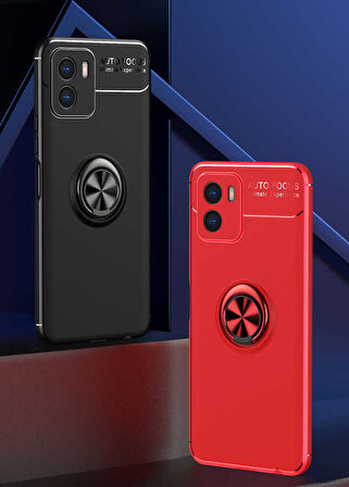 Vivo Y15S Kılıf Zore Ravel Silikon Kapak-Mavi