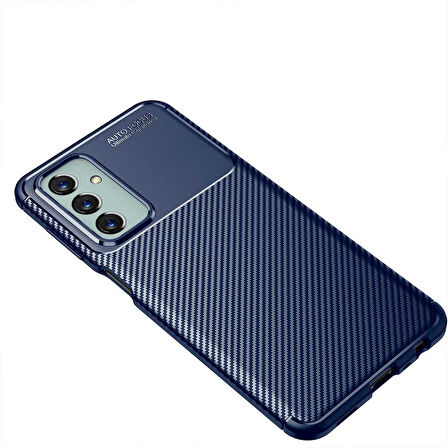 Galaxy M23 Uyumlu Zore Negro Silikon Kapak-Lacivert