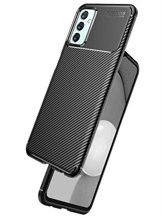 Galaxy M23 Uyumlu Zore Negro Silikon Kapak-Lacivert