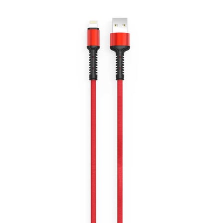 Kırmızı LS64 Lightning Usb Kablo-Zore