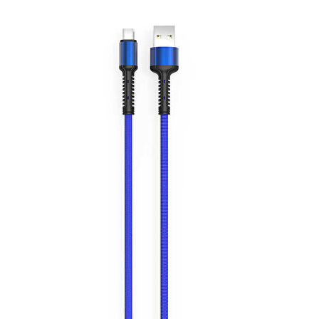 Zore LS64 2 Metre Hasir Micro Usb Şarj Data Kablosu