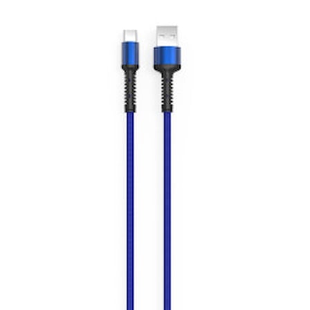 Lexroo Type-C Usb Kablo - Mavi
