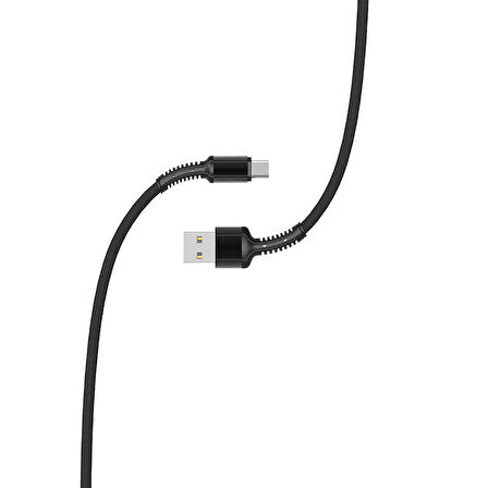 Siyah LS65 Lightning Usb Kablo-Zore