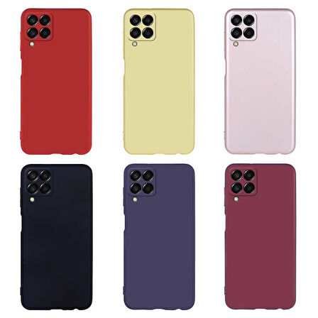 Galaxy M33 Uyumlu Zore Premier Silikon Kapak-Rose Gold