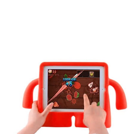Galaxy Tab A8 10.5 SM-X200 (2021)  Uyumlu ​İNC iBuy Standlı Tablet Kılıf-Turuncu