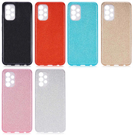 Galaxy A33 5G Uyumlu Zore Shining Silikon-Rose Gold
