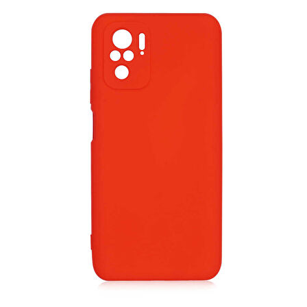 Xiaomi Poco M5S Kılıf Zore Mara Lansman Kapak-Kırmızı