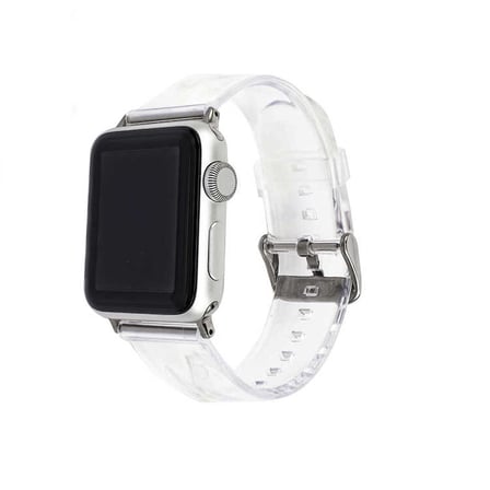 ​​​Watch 7 41mm KRD-13 Şeffaf Uyumlu NRTK Kordon-Renksiz