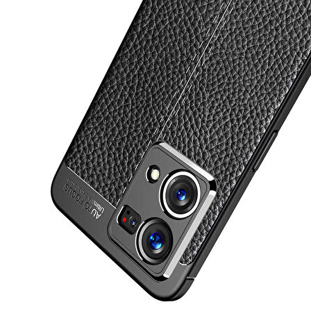 Oppo Reno 7 4G Kılıf Zore Niss Silikon Kapak-Siyah