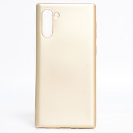 Lexroo Galaxy Note 10 Kılıf Lexroo Premier Silikon Kapak - Gold