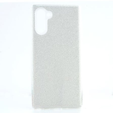Lexroo Galaxy Note 10 Kılıf Lexroo Shining Silikon - Gümüş