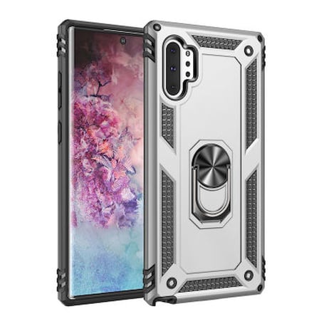 Lexroo Galaxy Note 10 Plus Vega TPU Silikon Sert PC İnce Kılıf - Rose Gold