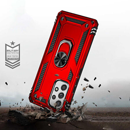 Galaxy A53 5G Uyumlu Zore Vega Kapak-Mavi