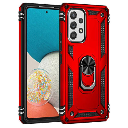Galaxy A53 5G Uyumlu Zore Vega Kapak-Mavi