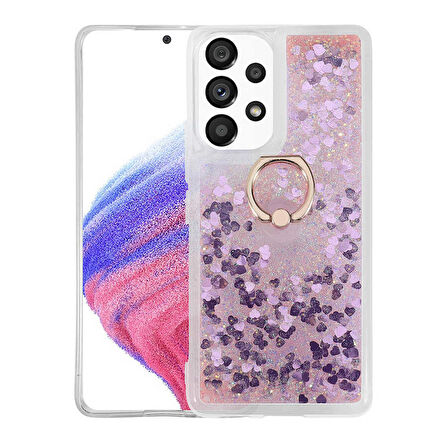 Galaxy A13 4G Uyumlu Zore Milce Kapak-Pembe