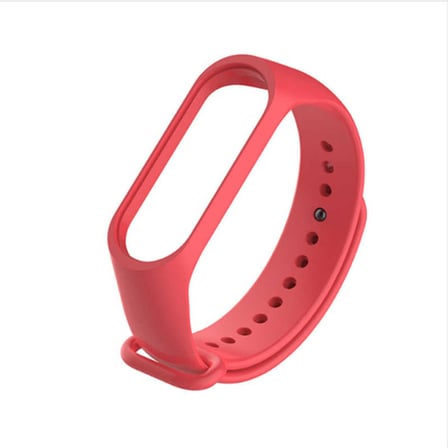 Xiaomi Mi Band 3 Uyumlu NRTK Kordon-Kırmızı
