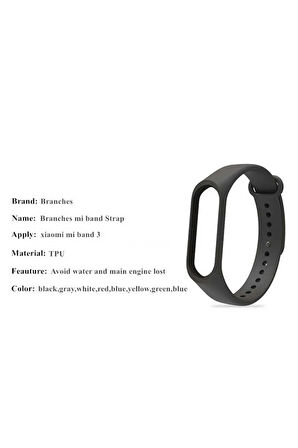 Xiaomi Mi Band 4 Uyumlu Kordon Mavi