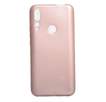 Huawei Y9 Prime 2019 Kılıf MKST Premier Silikon Kapak - Saks Mavi