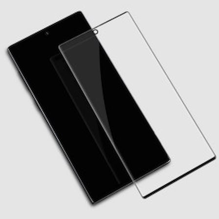 Lexroo Galaxy Note 10 Süper Pet Ekran Koruyucu Jelatin - Siyah