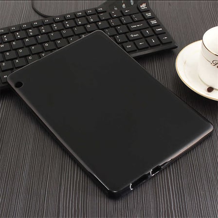 MatePad T5 10  Uyumlu ​FRMS Tablet Süper Silikon Kapak-Siyah
