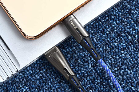 Kırmızı Lightning Focus Usb Kablo-Zore